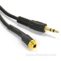 Adio extension cable to aux line headphone cable